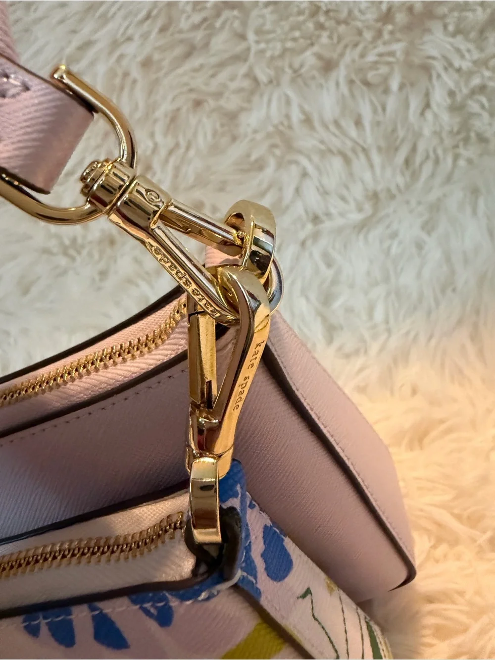 Kate Spade Festival Floral Duo Crossbody Cream/Multicolor - Picture 10 of 13